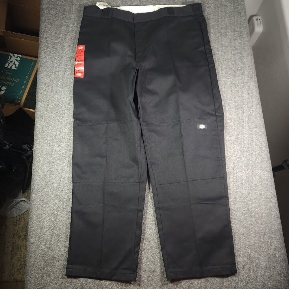 Dickies Men's Pants Loose Fit Double Knee Uniform Work Pants Trousers 85283